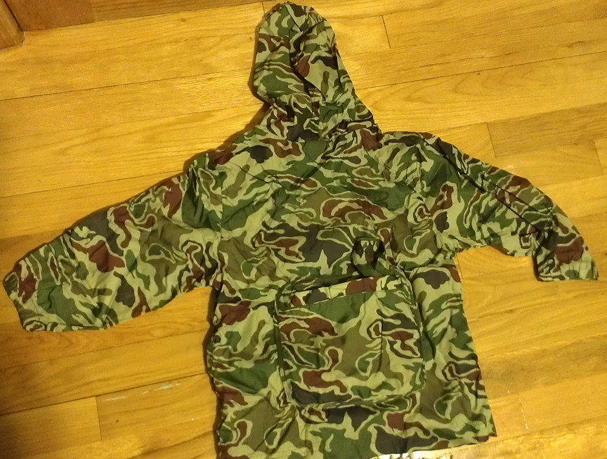South Korean 'noodle' camo raincoat for toddlers 8251358010_773a96f4c3_b