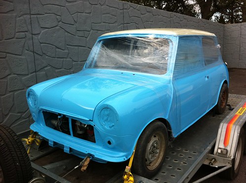 [REPORTAGE] Projet restauration Austin MINI 1976 8262210018_402601d70a