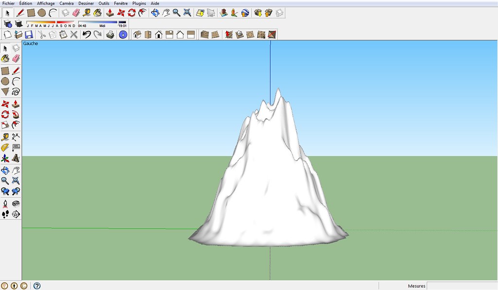 Modélisation montagne 3