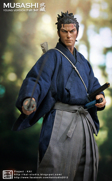 [Kai Studio] Musashi - Young Version Full Set 1/6 scale 8559644484_55048a91fd_b