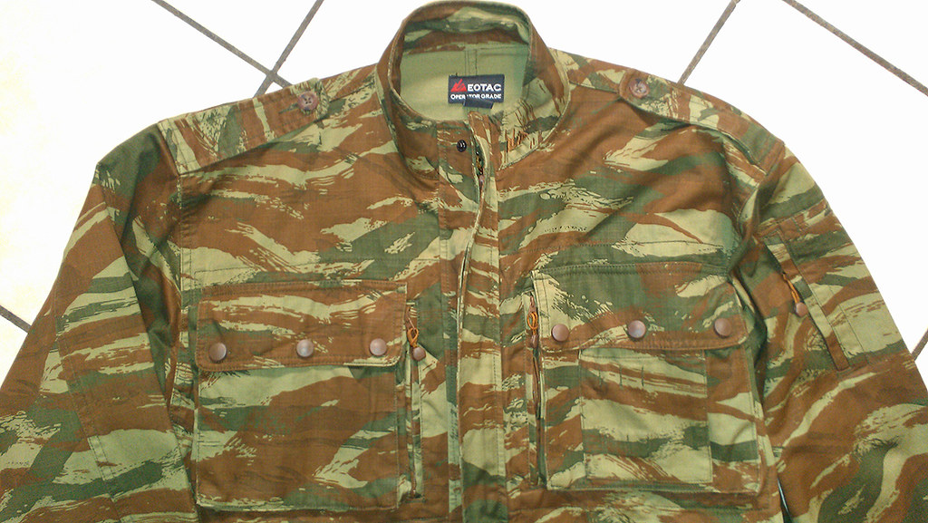 French lizard camo tactical jacket by Eotac