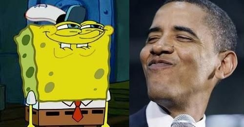 This Is The Time Barack-obama-funny-lol-spongebob-Favim.com-109592