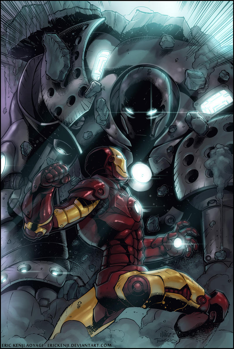 Part 14 / 8 - Page 2 Iron_Man_vs_Iron_Monger_by_erickenji