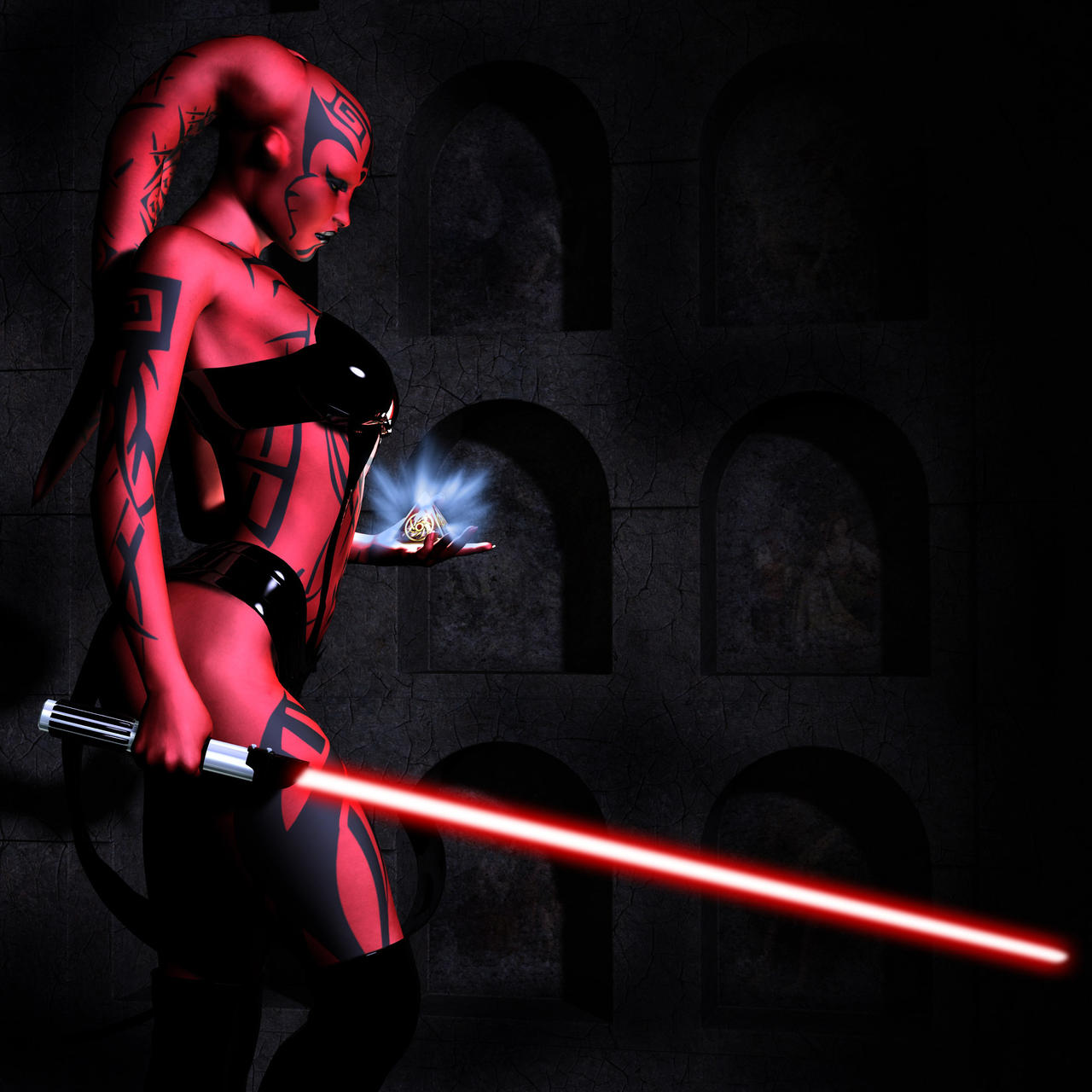 Part 14 / 8 - Page 2 Darth_Talon_and_the_Holocron_by_Aphrodite_NS