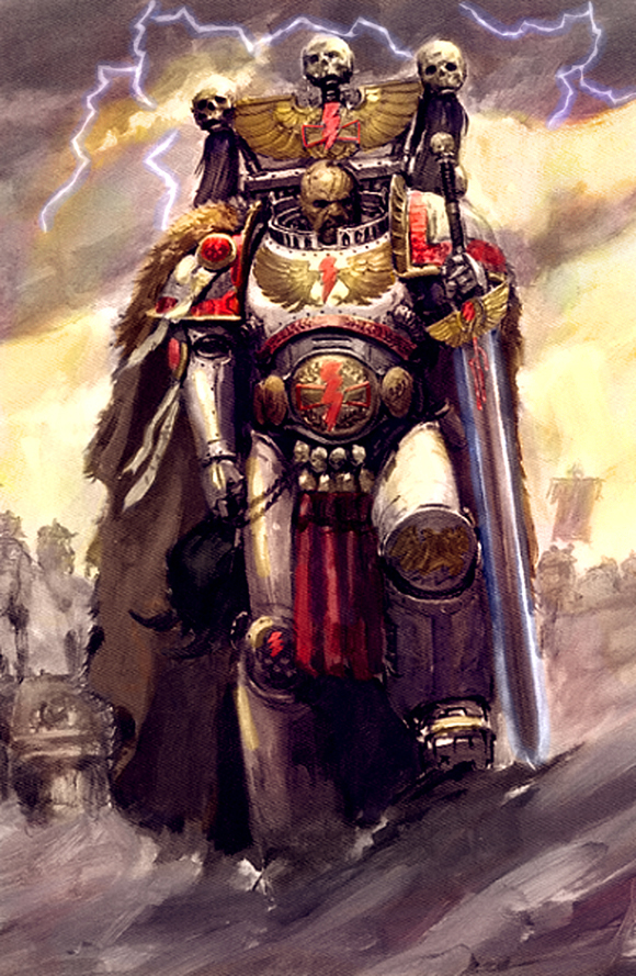 [W40K] Collection d'images : Space Marines Kor__sarro_Khan_Colored_by_MajesticChicken