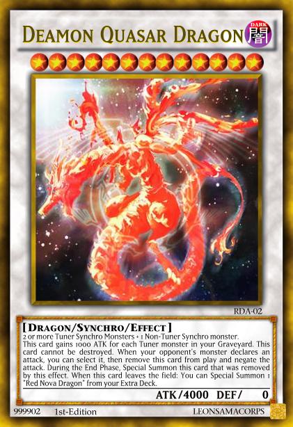 Red Dragon Archfiend Archetype Pack! (YgoPro) Deamon_quasar_dragon_by_sauleon-d8dnah6