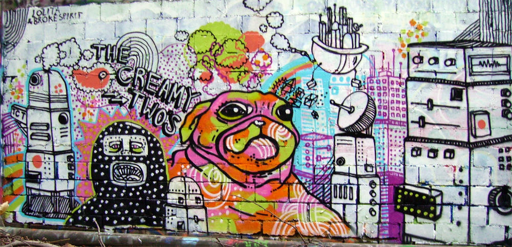 Graffiti, arte urbano - Página 2 Hot_dog_and_robotics__by_hannsill
