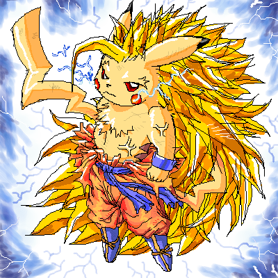 Hi Sir !  I'm Xieri :) - Page 2 Goku___Pikachu_by_meriinmata