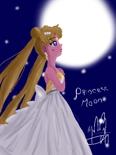 SailorBomber Deviantart Princess_moon_by_sailorbomber-d4ms13r