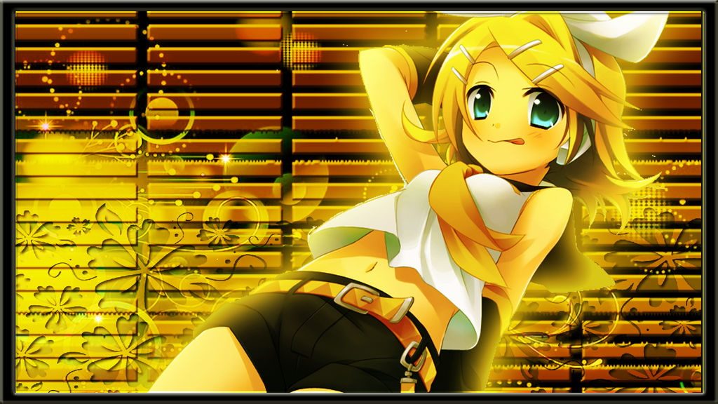 Excahm`s G-Stuff. - Page 2 Vocaloid___rin_wallpaper_01_by_excahm-d74rm2l