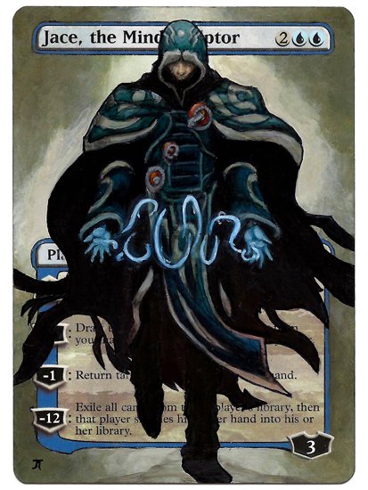 Card Alters - Page 4 Jace__the_mind_sculptor_painted_mtg_alter_by_iplaythisgame-d4j9duh