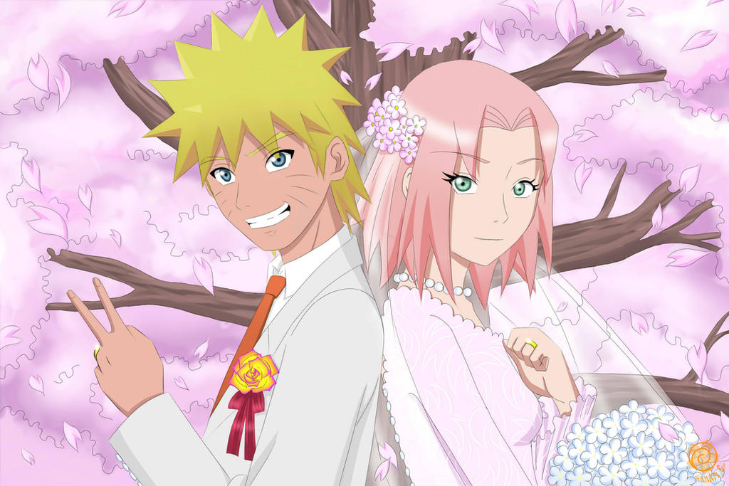 Naruto y Sakura de adultos. Narusaku_by_hanabi_rin-d5ycub9