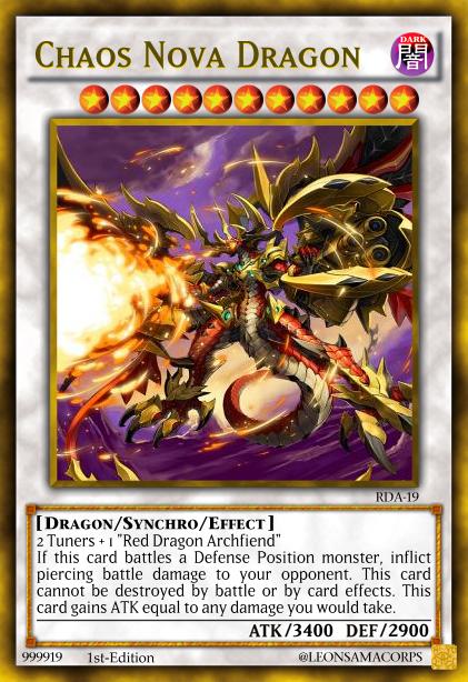 Red Dragon Archfiend Archetype Pack! (YgoPro) Chaos_nova_dragon_by_sauleon-d8dnah1