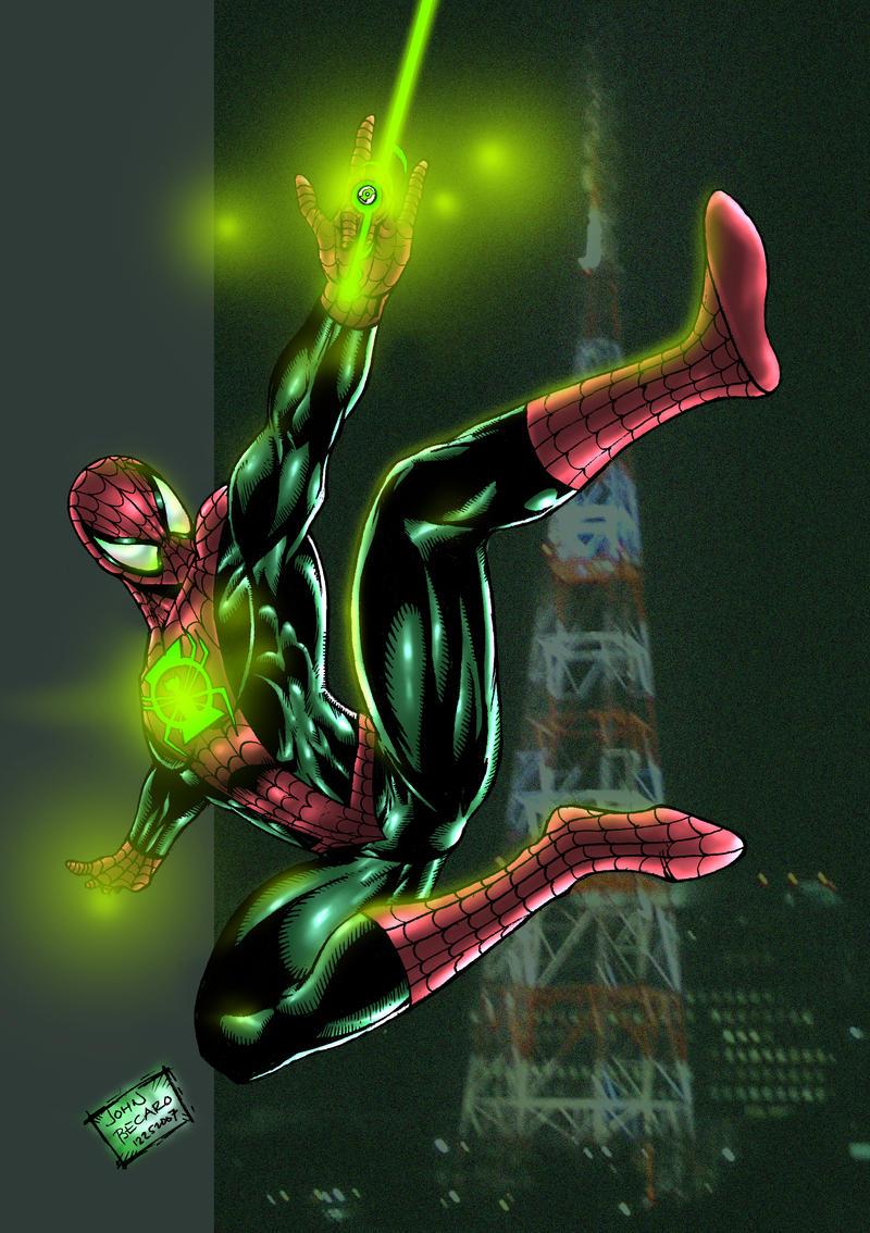 Part 14 / 9 JAM_Entry__Green_Spiderman_by_johnbecaro