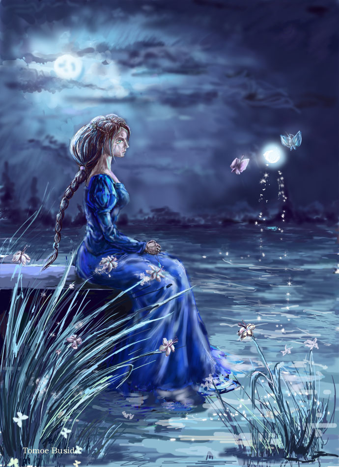MOON NIGHT - Página 39 Woman_moon_water_and_magic_by_DartTomoedono