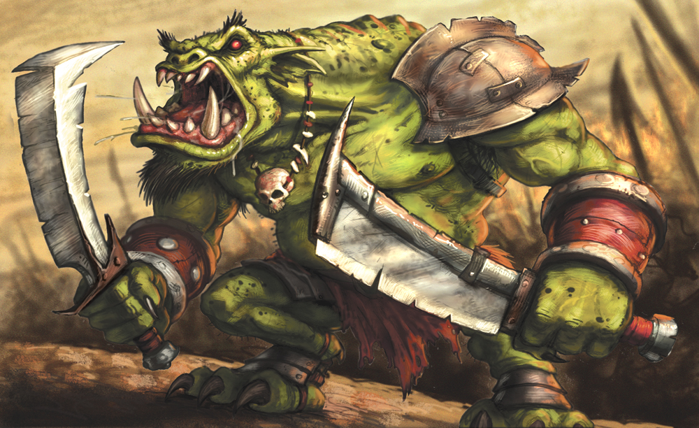 Ảnh Warcraft 3 :  Hero và lính đội Orc (thổ dân) Orc_Brute_by_VegasMike