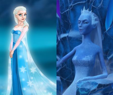 Elsa : Trop sexy ? - Page 2 Elsa_and_the_snow_queen_by_polizzi-d5tj1k1