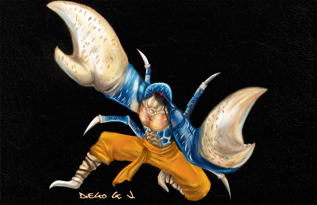 Rolea Tu Imperio - Academy - Página 5 Coconut_crab_kung_fu_fighting_by_shaman_kid-d5mrslf