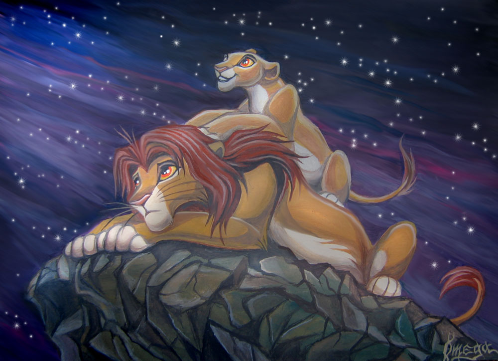 OmegaLioness (en DeviantART) Simba_and_Kiara_by_OmegaLioness