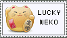 Dessin:les yeux Lucky_Neko_stamp_by_HappyStamp