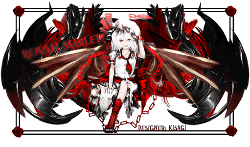 Kisagi's Graphic stuff xD Remilia_scarlet_banner_by_17flip-d6apas5