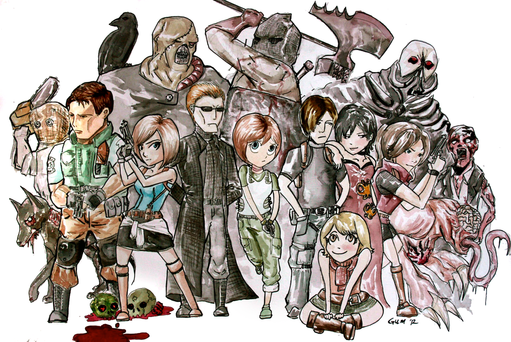 Member Art - Page 6 Resident_evil_by_ma6-d4smnup