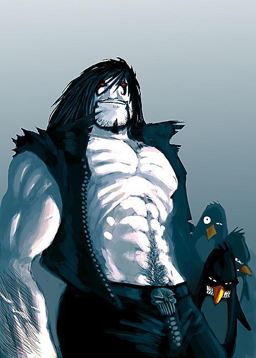 Part 14 / 10 Lobo_and_the_penguins_by_blackpoint