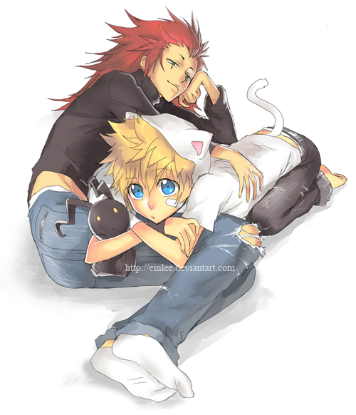 Yaoi Sanctuary - Page 5 Roxas_and_axel_by_einlee-d1ndcmt