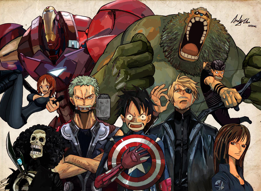 Post Awesome Stuff! One_piece_avengers_by_andimoo-d5d2llm