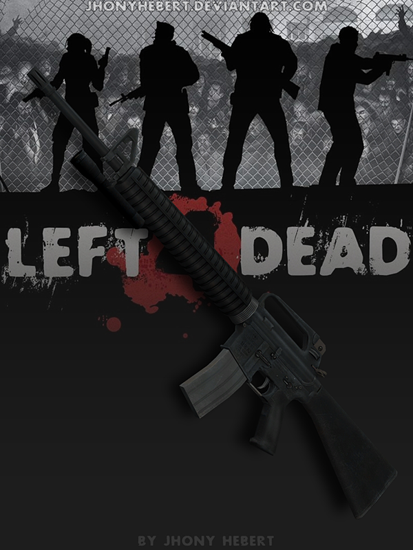 Armas de Left 4 Dead Rifle_m16a2___left_4_dead_by_jhonyhebert-d5zl1qv