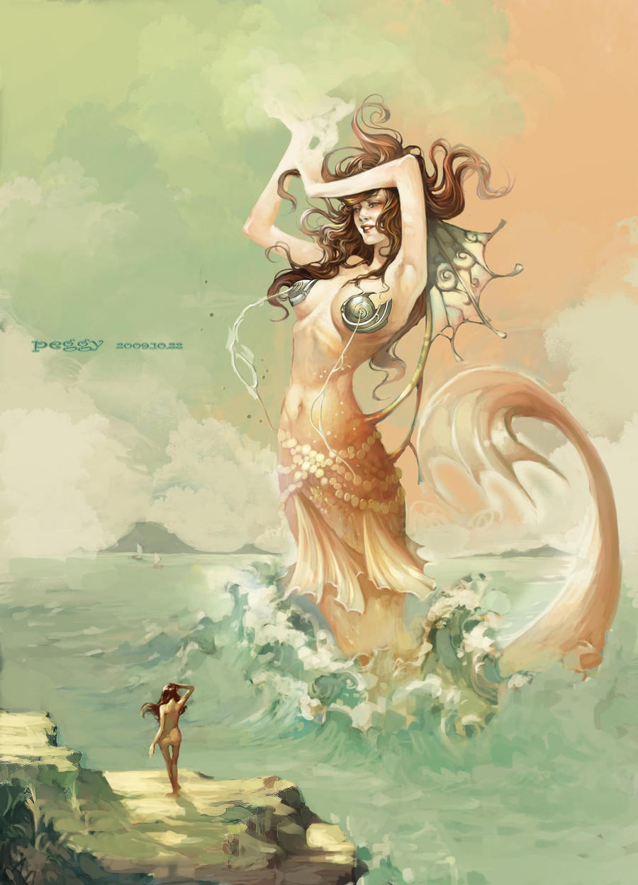 MISSION :  Nage avec les sirènes Mermaid_by_peggy77