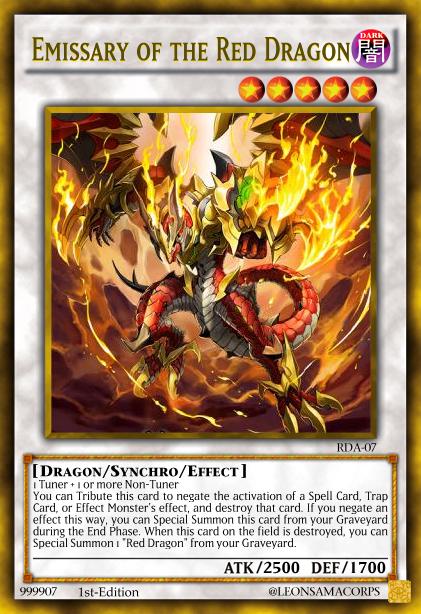 Red Dragon Archfiend Archetype Pack! (YgoPro) Emissary_of_the_red_dragon_by_sauleon-d8dne79