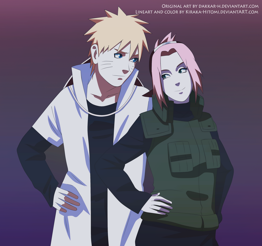 Naruto y Sakura de adultos. Narusaku_by_kiraka_hitomi-d60s4uf