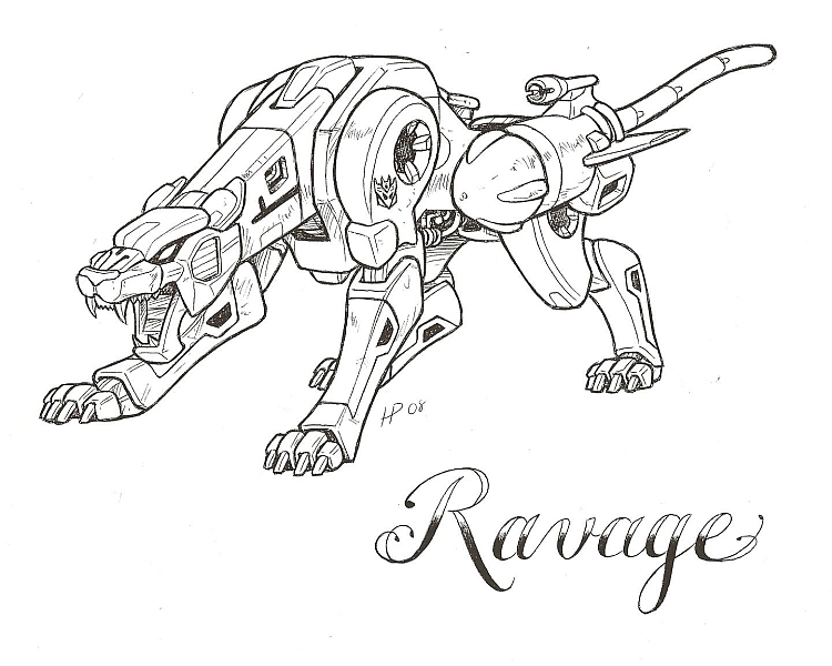 Partagez en image de cool Tatouages (+ vos tatouages) Ravage_by_optimuspint
