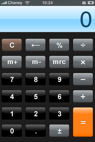 GoodCalculator : une calculatrice avec pourcentage. 6292008102018510