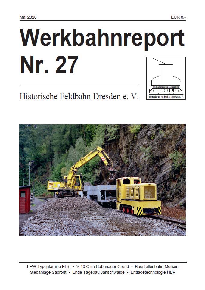 Neuerscheinung Mai 2026: Werkbahnreport 27 (mit Vorschaubildern) Wr27_vorschau_1