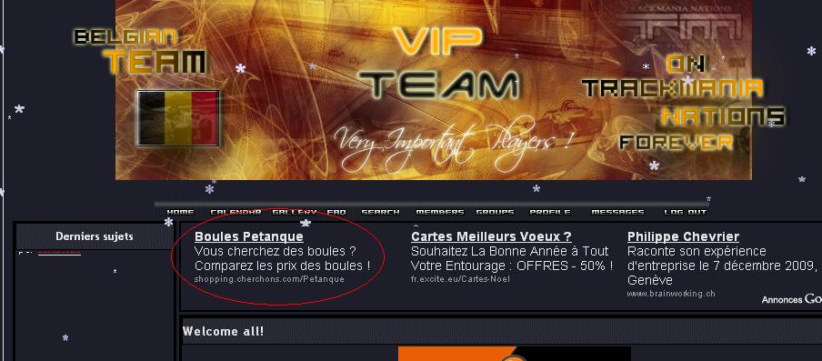 merci les VIP ! BoulesVip