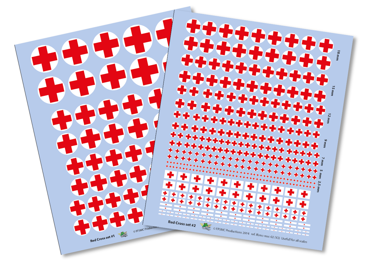 Nouveautés dans la série decals prédécoupés Visuel_Red-Cross