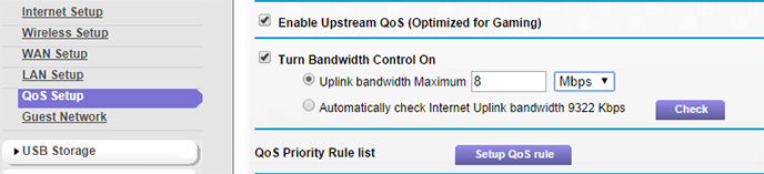 Lag Help Netgear-QoS