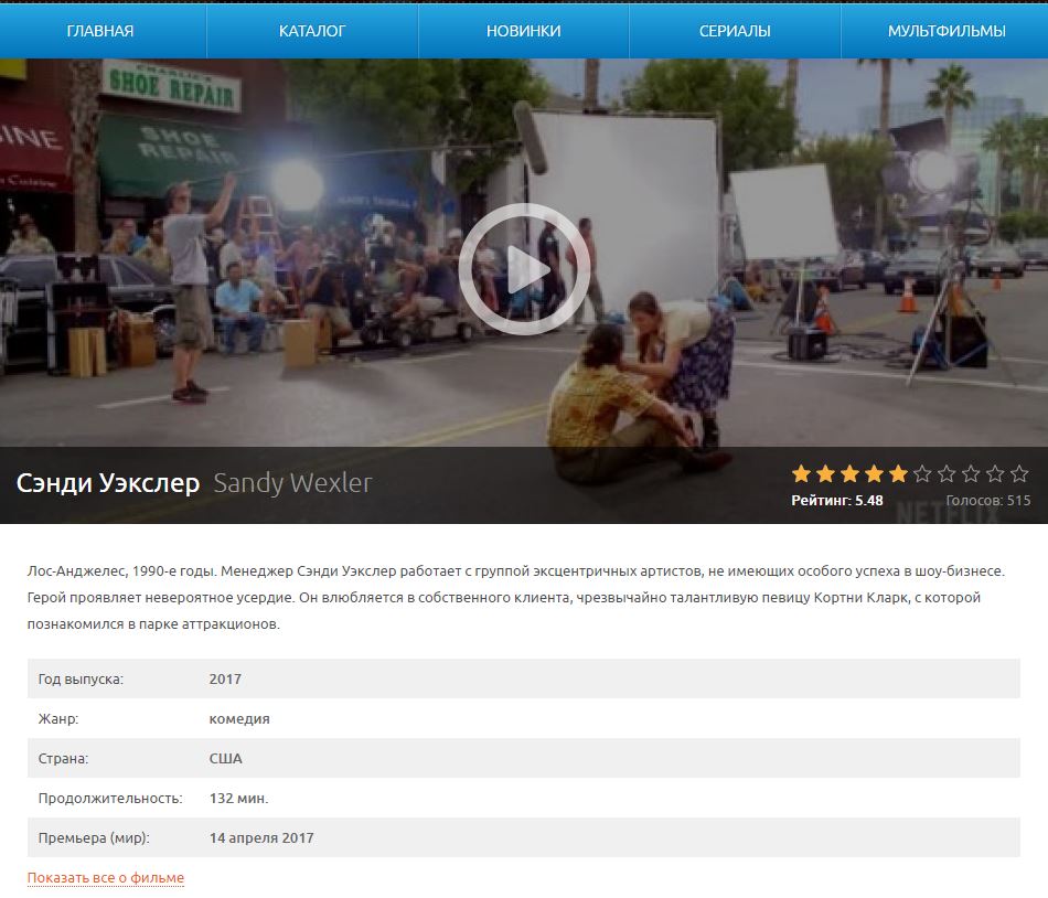 Сэнди Уэкслер смотреть в липецке - фильм Сэнди Уэкслер отзывы нижневартовск VO 51890