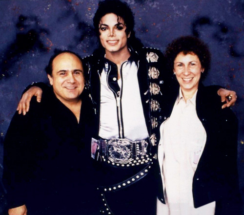 Michael Jackson Com Famosos DannyDeVito_89_b