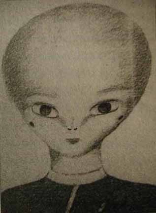 UFO Occupant Sketches / Non Human Reports. 668d3918446a