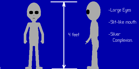 UFO Occupant Sketches / Non Human Reports. Fd3b8e90c2e1