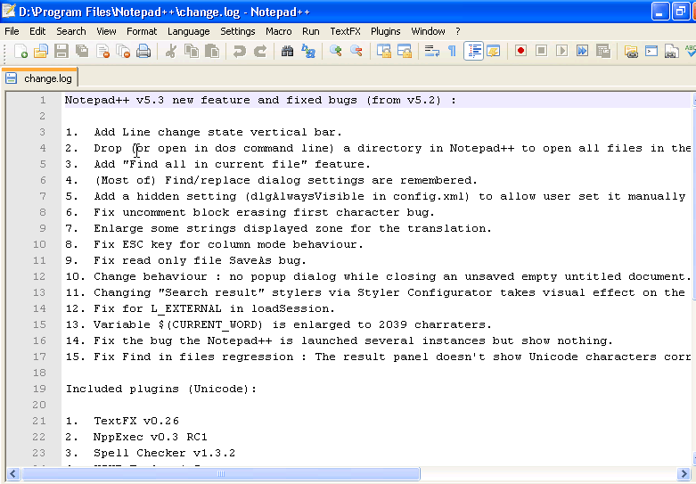 اليك المفكرة الرائعة لحفظ بياناتك.. (Notepad ++5.3 305681349