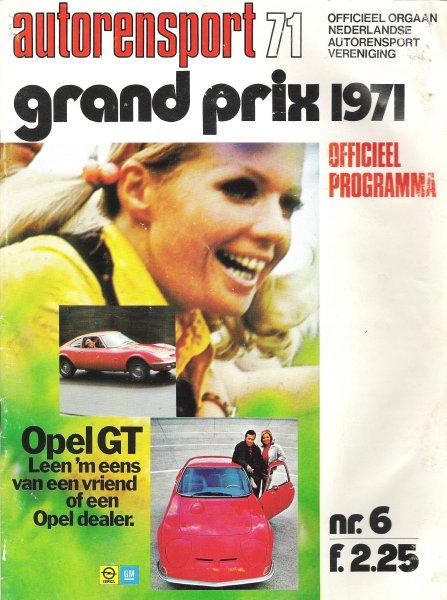 Round 4 - Grote Prijs van Nederland [May 6th] _Zandvoort-1971-06-20