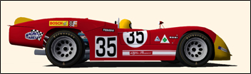 ** 1970 WATKINS GLEN 6 HOURS - FINAL STANDINGS ** Alfa%20n35