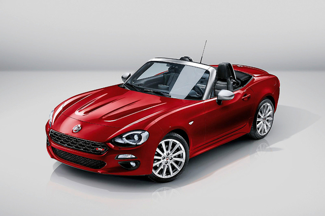 Nouvelle Fiat 124 Spider Topelement