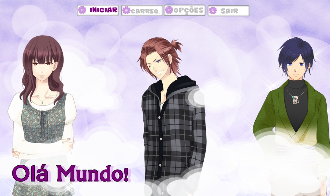 Olá Mundo ~ Otome game Jogo