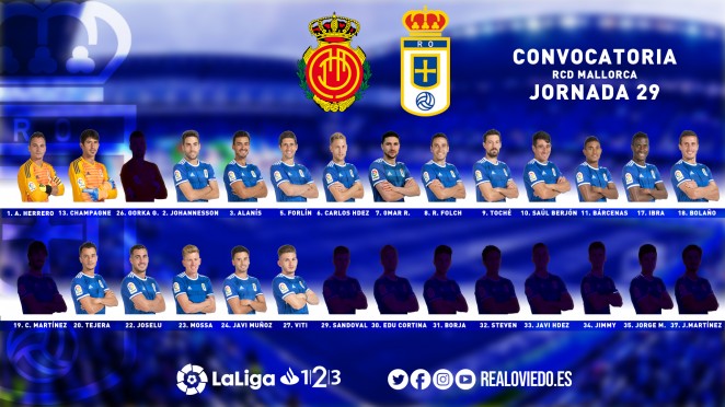 J.28 LIGA 123 TEMPORADA 2018/2019 RCD MALLORCA-R.OVIEDO (POST OFICIAL) 662x372a_07134455convocatoriarcdm--1-