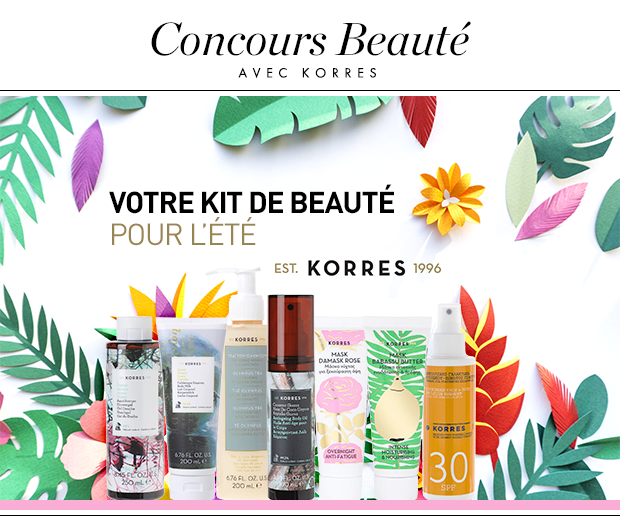 20 kits pour l'été Korres 90337975-C190-FDE3-DB7370C01E5C9CFB